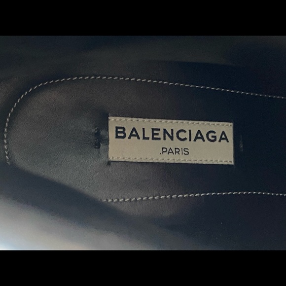 Balenciaga Patent Leather Pointed Toe Bootie - Picture 14 of 14